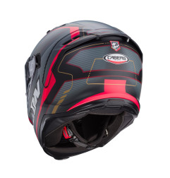CABERG PROMOCJA KASK INTEGRALNY AVALON X OPTIC KOLOR CZARNY MAT/SZARY/CZERWONY ROZMIAR L