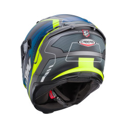 CABERG PROMOCJA KASK INTEGRALNY AVALON X OPTIC KOLOR SZARY MAT/NIEBIESKI/ŻÓŁTY FLUO ROZMIAR S