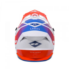 KENNY RACING KASK CROSS/ENDURO MODEL TRACK GRAPHIC PATRIOT KOLOR BIAŁY/NIEBIESKI/CZERWONY ROZMIAR XXL ( 63 - 64 CM )