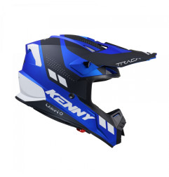KENNY RACING KASK CROSS/ENDURO MODEL TRACK GRAPHIC CANDY BLUE MATT KOLOR CZARNY/NIEBIESKI/BIAŁY ROZMIAR XXL ( 63 - 64 CM )