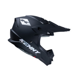 KENNY RACING KASK CROSS/ENDURO MODEL TRACK SOLID MATT BLACK HOLOGRAPHIC KOLOR CZARNY/SZARY ROZMIAR XXL ( 63 - 64 CM )