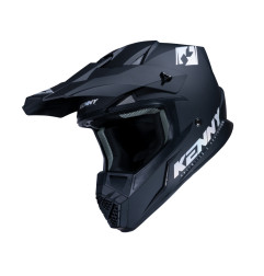 KENNY RACING KASK CROSS/ENDURO MODEL TRACK SOLID MATT BLACK HOLOGRAPHIC KOLOR CZARNY/SZARY ROZMIAR XXL ( 63 - 64 CM )