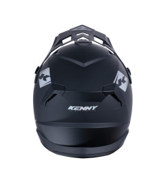 KENNY RACING KASK CROSS/ENDURO MODEL TRACK SOLID MATT BLACK HOLOGRAPHIC KOLOR CZARNY/SZARY ROZMIAR XXL ( 63 - 64 CM )