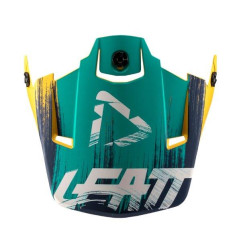 LEATT DASZEK/VISOR DO KASKU GPX 3.5 V19.1 GOLD/TEAL KOLOR ŻÓŁTY/NIEBIESKI ROZMIAR M-XXL (CZĘŚCI ZAMIENNE)