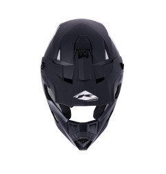 KENNY RACING KASK CROSS/ENDURO MODEL TRACK SOLID MATT BLACK HOLOGRAPHIC KOLOR CZARNY/SZARY ROZMIAR XXL ( 63 - 64 CM )