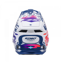 KENNY RACING KASK CROSS/ENDURO MODEL PERFORMANCE ERT GRAPHIC FLUID KOLOR BIAŁY/NIEBIESKI/RÓŻOWY ROZMIAR XL ( 61 - 62 CM )