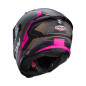 CABERG PROMOCJA KASK INTEGRALNY AVALON X OPTIC KOLOR CZARNY MAT/SZARY/FUKSJA (INTENSYWNY ODCIEŃ RÓŻOWEGO) ROZMIAR XS