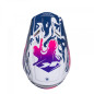 KENNY RACING KASK CROSS/ENDURO MODEL PERFORMANCE ERT GRAPHIC FLUID KOLOR BIAŁY/NIEBIESKI/RÓŻOWY ROZMIAR XXL ( 63 - 64 CM )