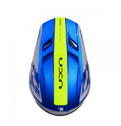 KENNY RACING KASK CROSS/ENDURO MODEL PERFORMANCE ERT GRAPHIC CANDY BLUE KOLOR NIEBIESKI/BIAŁY/CZARNY ROZMIAR L ( 59 - 60 CM )