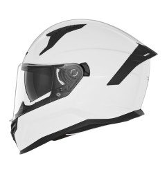 NOX PROMOCJA KASK INTEGRALNY (FULL FACE) Z BLENDĄ N401 KOLOR BIAŁY POŁYSK ROZMIAR XXL