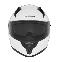 NOX PROMOCJA KASK INTEGRALNY (FULL FACE) Z BLENDĄ N401 KOLOR BIAŁY POŁYSK ROZMIAR XXL