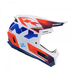 KENNY RACING KASK CROSS/ENDURO MODEL PERFORMANCE ERT GRAPHIC PATRIOT KOLOR BIAŁY/CZERWONY/NIEBIESKI ROZMIAR XL ( 61 - 62 CM )