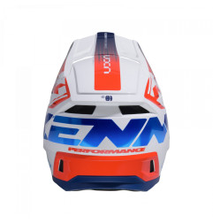 KENNY RACING KASK CROSS/ENDURO MODEL PERFORMANCE ERT GRAPHIC PATRIOT KOLOR BIAŁY/CZERWONY/NIEBIESKI ROZMIAR XL ( 61 - 62 CM )
