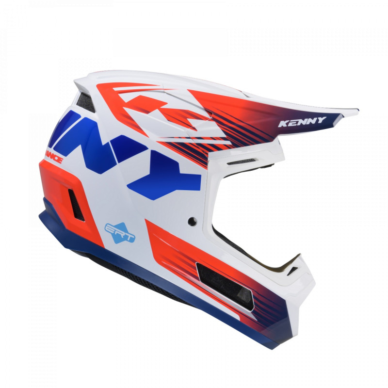 KENNY RACING KASK CROSS/ENDURO MODEL PERFORMANCE ERT GRAPHIC PATRIOT KOLOR BIAŁY/CZERWONY/NIEBIESKI ROZMIAR XXL ( 63 - 64 CM )