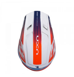 KENNY RACING KASK CROSS/ENDURO MODEL PERFORMANCE ERT GRAPHIC PATRIOT KOLOR BIAŁY/CZERWONY/NIEBIESKI ROZMIAR XL ( 61 - 62 CM )