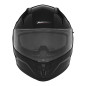 NOX PROMOCJA KASK INTEGRALNY (FULL FACE) Z BLENDĄ N401 KOLOR CZARNY POŁYSK ROZMIAR S