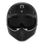NOX PREMIUM KASK INTEGRALNY (FULL FACE) SEVENTY II SOLID KOLOR CZARNY POŁYSK ROZMIAR M