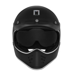 NOX PREMIUM KASK INTEGRALNY (FULL FACE) SEVENTY II SOLID KOLOR CZARNY MAT ROZMIAR S