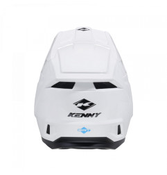 KENNY RACING KASK CROSS/ENDURO MODEL PERFORMANCE ERT SOLID WHITE KOLOR BIAŁY/CZARNY ROZMIAR M ( 57 - 58 CM )