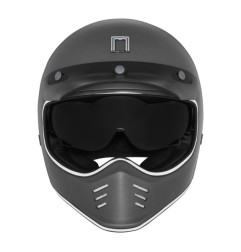 NOX PREMIUM KASK INTEGRALNY (FULL FACE) SEVENTY II SOLID KOLOR TYTANOWY MAT ROZMIAR M