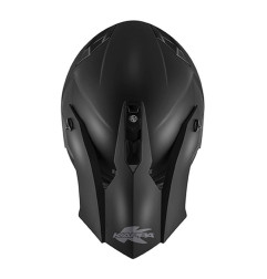 KAPPA KASK KV49 EVO SOLID CROSS KOLOR CZARNY MATT ROZMIAR 60 / L ( HOMOLOGACJA ECE 22R06 )