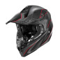 KAPPA KASK KV49 EVO CHASER CROSS KOLOR CZARNY SZARY CZERWONY MATT ROZMIAR 63 / XXL ( HOMOLOGACJA ECE 22R06 )