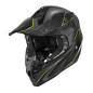 KAPPA KASK KV49 EVO CHASER CROSS KOLOR CZARNY SZARY ŻÓŁTY FLUO MATT ROZMIAR 63 / XXL ( HOMOLOGACJA ECE 22R06 )