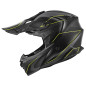 KAPPA KASK KV49 EVO CHASER CROSS KOLOR CZARNY SZARY ŻÓŁTY FLUO MATT ROZMIAR 63 / XXL ( HOMOLOGACJA ECE 22R06 )