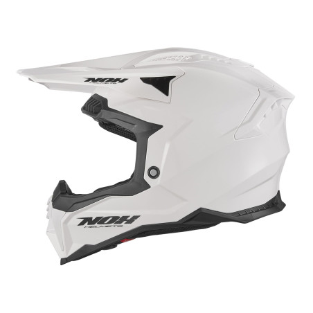 NOX KASK OFF ROAD / CROSS N634 SOLID KOLOR BIAŁY ROZMIAR XXL