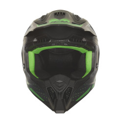NOX PROMOCJA KASK OFF ROAD / CROSS N634 GRADIENT KOLOR CZARNY MAT/ZIELONY NEON ROZMIAR XXL