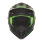 NOX PROMOCJA KASK OFF ROAD / CROSS N634 GRADIENT KOLOR CZARNY MAT/ZIELONY NEON ROZMIAR XXL