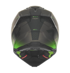 NOX PROMOCJA KASK OFF ROAD / CROSS N634 GRADIENT KOLOR CZARNY MAT/ZIELONY NEON ROZMIAR XXL
