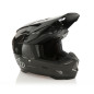 6D HELMETS KASK CROSS/ENDURO MODEL ATR-3 SOLID GLOSS BLACK FIM (FRHPhe-02) KOLOR CZARNY/SZARY ROZMIAR M ( 57 - 58 CM )