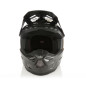 6D HELMETS KASK CROSS/ENDURO MODEL ATR-3 SOLID GLOSS BLACK FIM (FRHPhe-02) KOLOR CZARNY/SZARY ROZMIAR M ( 57 - 58 CM )