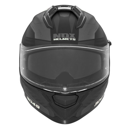 NOX PROMOCJA KASK INTEGRALNY (FULL FACE) Z BLENDĄ N304S CARVER KOLOR CZARNY/BIAŁY MAT ROZMIAR L