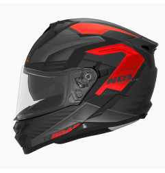 NOX PROMOCJA KASK INTEGRALNY (FULL FACE) Z BLENDĄ N304S CARVER KOLOR CZARNY/CZERWONY MAT ROZMIAR XL