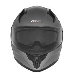 NOX PROMOCJA KASK INTEGRALNY (FULL FACE) Z BLENDĄ N401 KOLOR TYTANOWY MAT ROZMIAR S