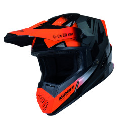KENNY RACING KASK CROSS/ENDURO TRACK GRAPHIC SPEED NEON ORANGE KOLOR POMARAŃCZOWY/CZARNY ROZMIAR XXL
