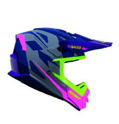 KENNY RACING KASK CROSS/ENDURO TRACK GRAPHIC SPEED PURPLE PINK KOLOR FIOLETOWY/RÓŻOWY/ŻÓŁTY ROZMIAR S
