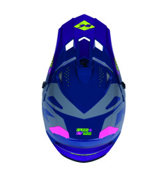 KENNY RACING KASK CROSS/ENDURO TRACK GRAPHIC SPEED PURPLE PINK KOLOR FIOLETOWY/RÓŻOWY/ŻÓŁTY ROZMIAR S
