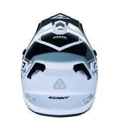 KENNY RACING KASK CROSS/ENDURO TRACK GRAPHIC FOCUS BLACK KOLOR CZARNY/BIAŁY ROZMIAR XL