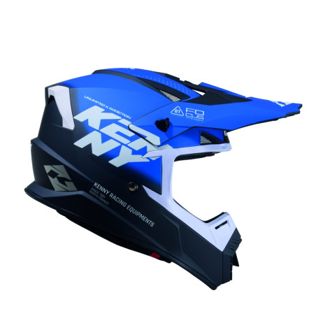 KENNY RACING KASK CROSS/ENDURO TRACK GRAPHIC FOCUS BLUE KOLOR NIEBIESKI ROZMIAR XL