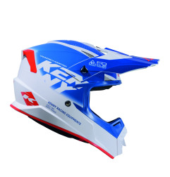 KENNY RACING KASK CROSS/ENDURO TRACK GRAPHIC FOCUS PATRIOT KOLOR BIAŁY/NIEBIESKI/CZERWONY ROZMIAR L