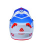KENNY RACING KASK CROSS/ENDURO TRACK GRAPHIC FOCUS PATRIOT KOLOR BIAŁY/NIEBIESKI/CZERWONY ROZMIAR XL