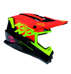 KENNY RACING KASK CROSS/ENDURO TRACK GRAPHIC FOCUS RED KOLOR CZERWONY/CZARNY/ŻÓŁTY ROZMIAR XL