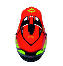 KENNY RACING KASK CROSS/ENDURO TRACK GRAPHIC FOCUS RED KOLOR CZERWONY/CZARNY/ŻÓŁTY ROZMIAR XXL