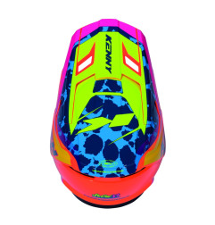 KENNY RACING KASK CROSS/ENDURO PERFORMANCE ERT GRAPHIC + SOCAL KOLOR POMARAŃCZOWY/NIEBIESKI ROZMIAR XS