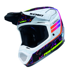 KENNY RACING KASK CROSS/ENDURO PERFORMANCE ERT GRAPHIC + WAVE BLACK WHITE KOLOR CZARNY/BIAŁY ROZMIAR S