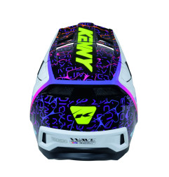 KENNY RACING KASK CROSS/ENDURO PERFORMANCE ERT GRAPHIC + WAVE BLACK WHITE KOLOR CZARNY/BIAŁY ROZMIAR S