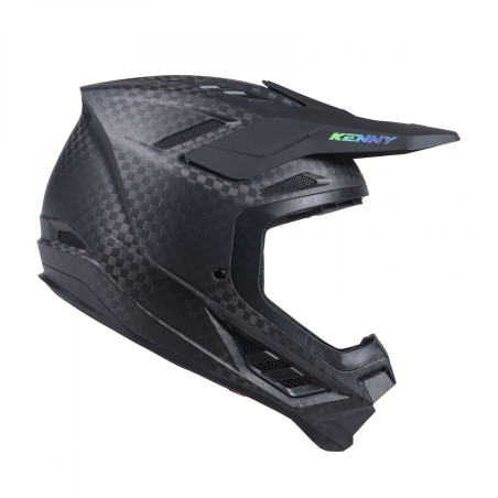 KENNY RACING KASK CROSS/ENDURO TITANIUM BIG CARBON MATT HOLOGRAPHIC KOLOR CZARNY ROZMIAR L